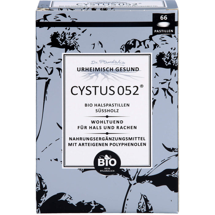 Cystus 052 Bio Halspastillen Süßholz, 32 g PAS