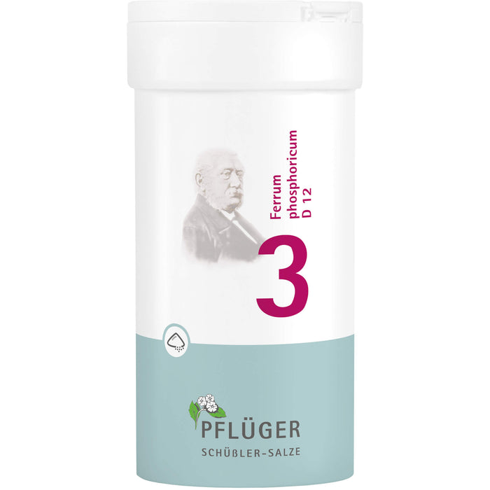 Biochemie Nr.3 Ferrum phosphoricum D12 Pflüger Pulv., 100 g PUL