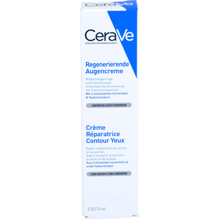 CeraVe Regenerierende Augencreme + Feuchtigkeitslotion, 14 ml Cream