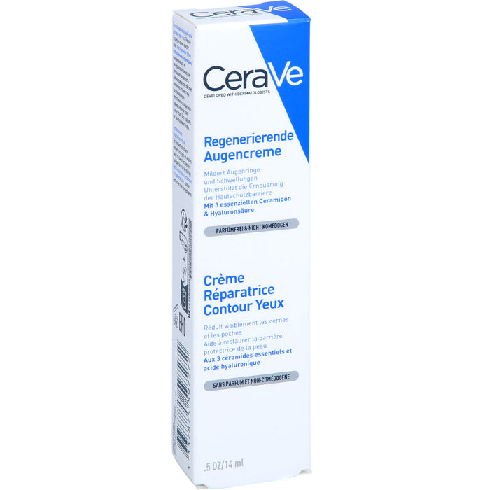 CeraVe Regenerierende Augencreme + Feuchtigkeitslotion, 14 ml Cream