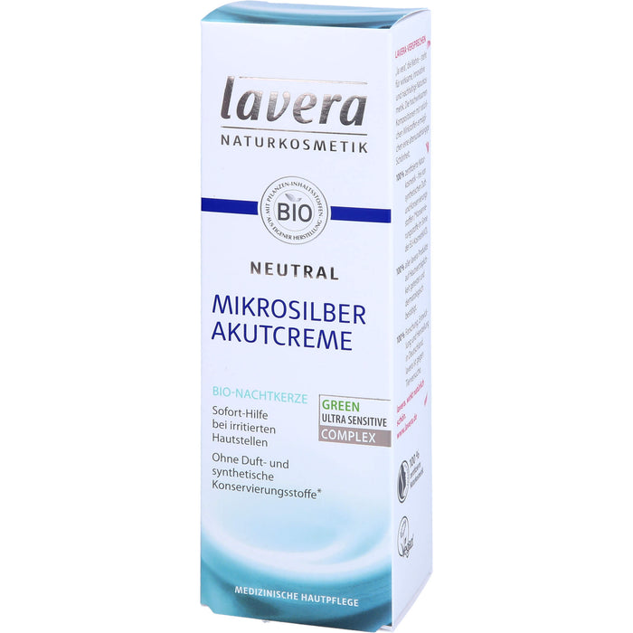 lavera Neutral Mikrosilber Akutcreme, 75 ml CRE