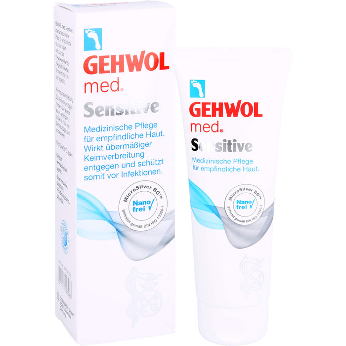 GEHWOL med Sensitive Pflege für empfindliche Haut, 125 ml Crème