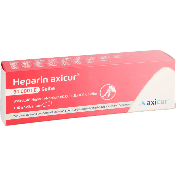 Heparin axicur 60.000 I.E. Salbe, 100 g Salbe