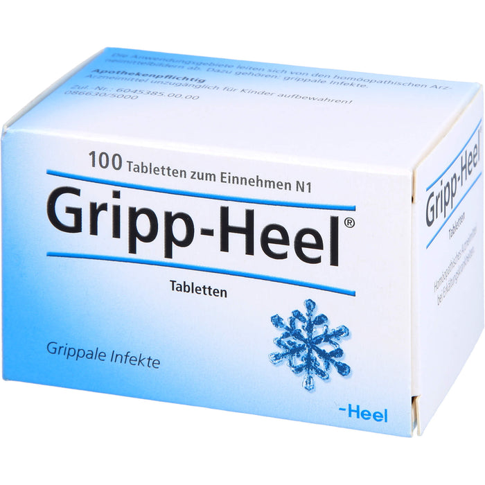 Gripp-Heel Tabletten bei grippalen Infekten, 100 pcs. Tablets