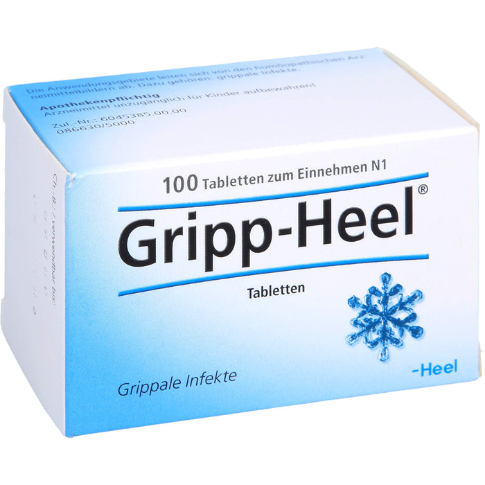 Gripp-Heel Tabletten bei grippalen Infekten, 100 St. Tabletten