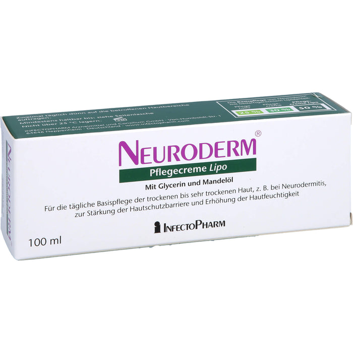 NEURODERM Pflegecreme Lipo, 100 ml Crème