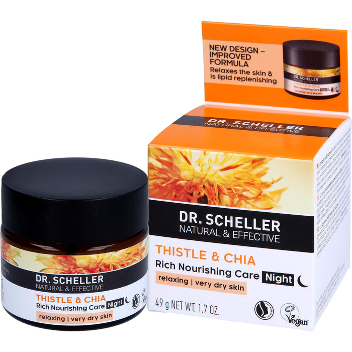 Dr. Scheller Distel&Chia Reichhaltige Pflege Nacht, 50 ml XNC