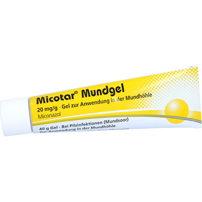 Micotar Mundgel 20 mg/g Gel zur Anwendung in der Mundhöhle, 40 g Gel