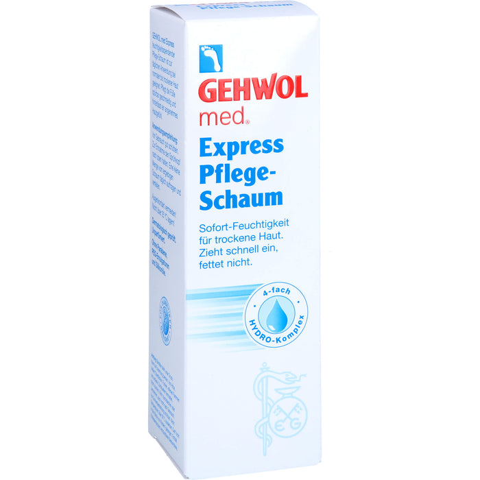 GEHWOL med Express Pflege-Schaum, 125 ml Mousse