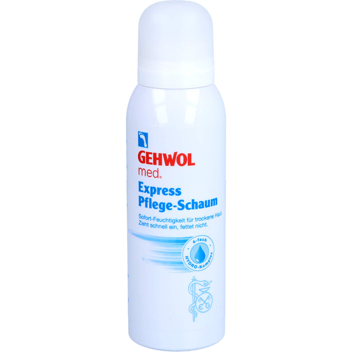 GEHWOL med Express Pflege-Schaum, 125 ml Mousse