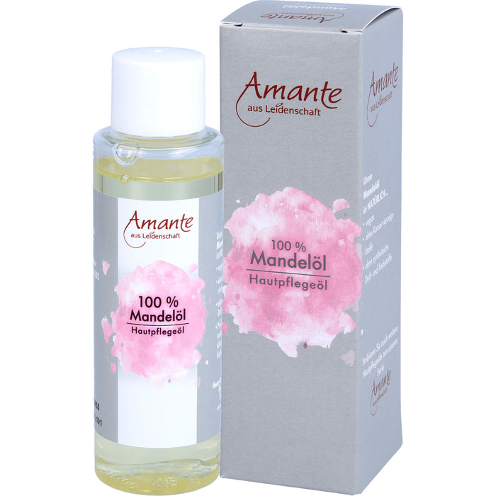 HENRY LAMOTTE Mandelöl 100 % rein - Hautpflegeöl Amante, 100 ml Oil