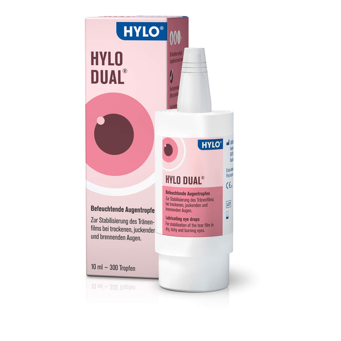 HYLO DUAL Augentropfen, 10 ml Solution