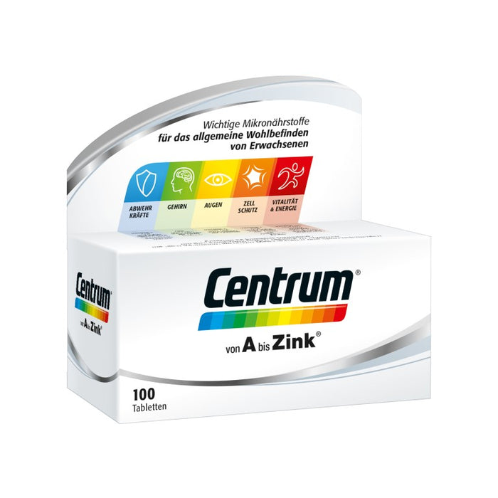 Centrum von A bis Zink Tabletten, 100 pc Tablettes