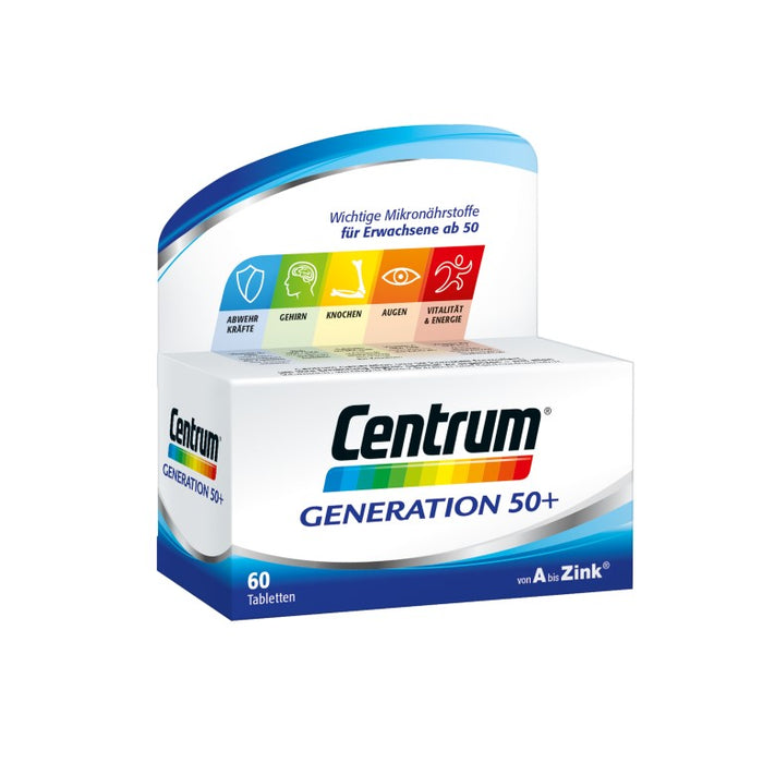 Centrum Generation 50+ Tabletten, 60 pcs. Tablets