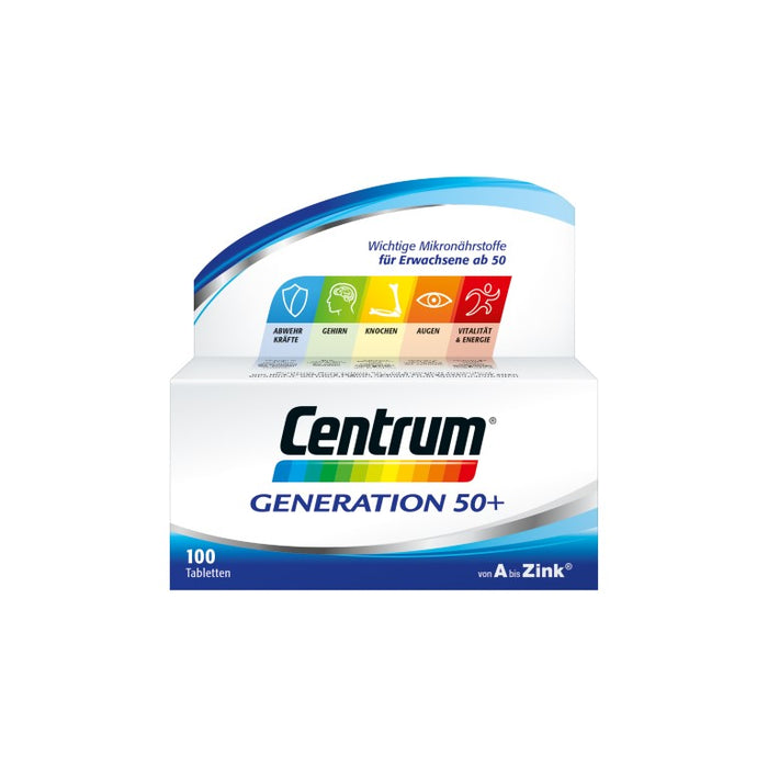 Centrum Generation 50+ Tabletten, 100 pcs. Tablets