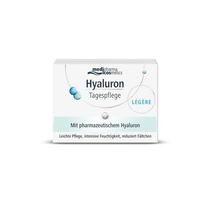 medipharma cosmetics Hyaluron Tagespflege legere im Tiegel, 50 ml Cream