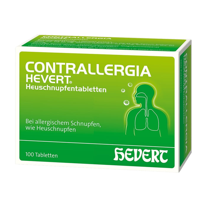 Contrallergia Hevert Heuschnupfentabletten, 100 pcs. Tablets