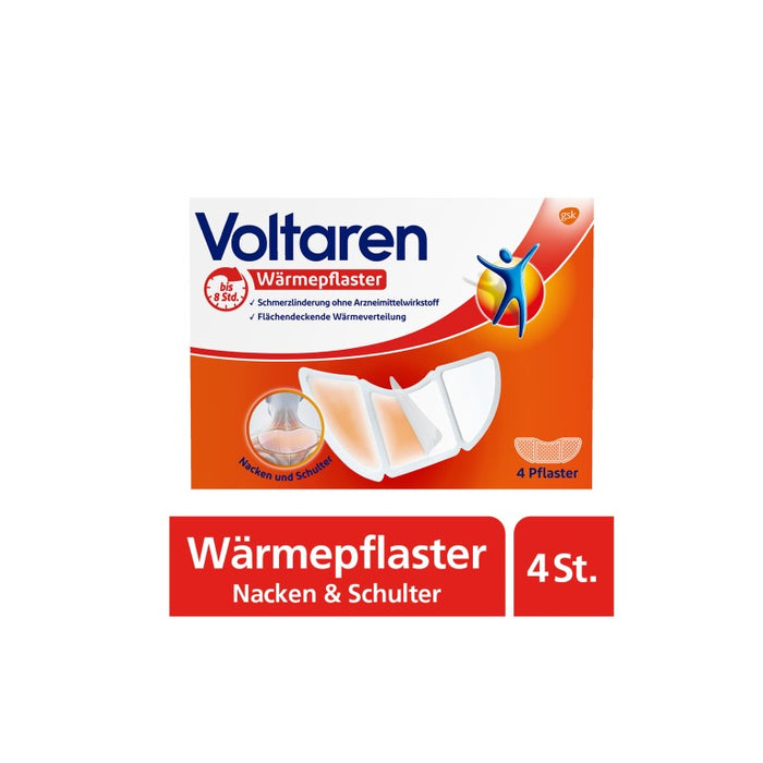 Voltaren Wärmepflaster Nacken und Schulter, 4 St. Pflaster