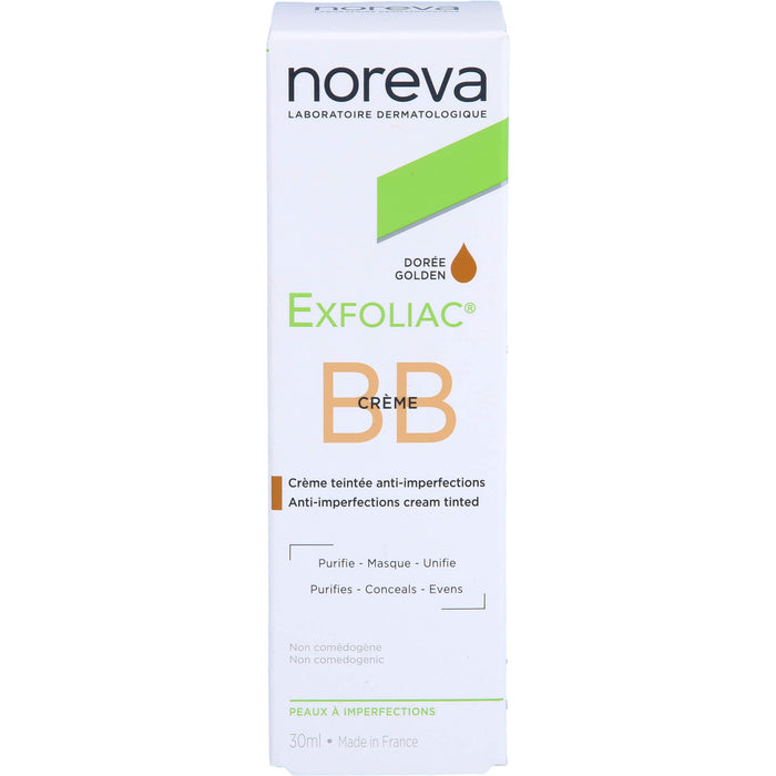 Noreva exfoliac getönte BB-Creme dunkel, 30 ml Cream