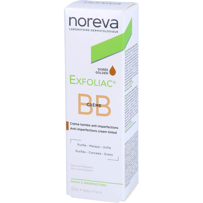 Noreva exfoliac getönte BB-Creme dunkel, 30 ml Creme