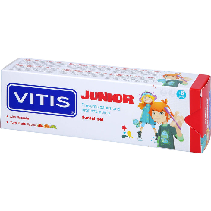 VITIS Junior Gel Zahnpasta, 75 ml ZPA