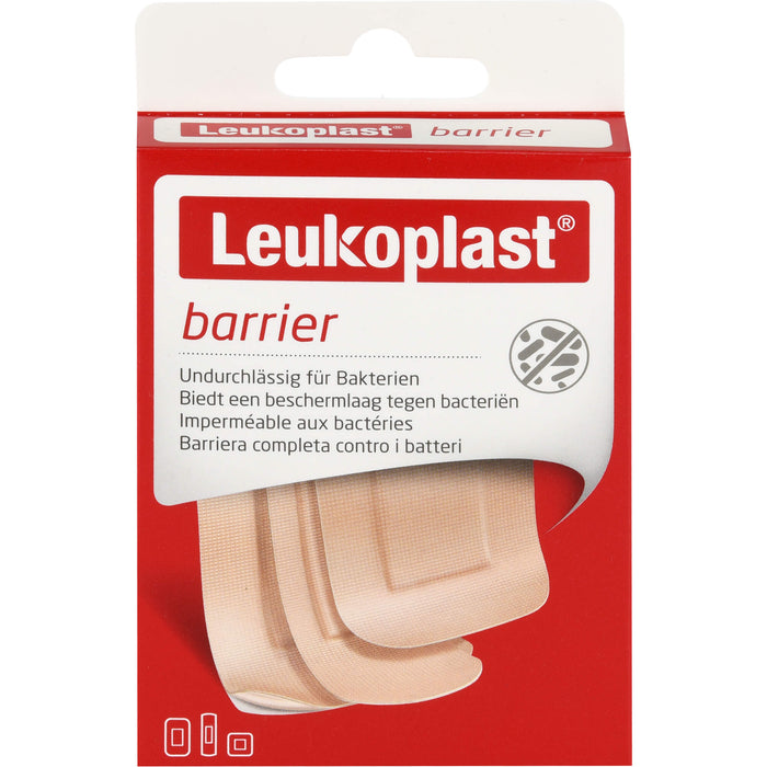 LEUKOPLAST BARRIER 22X72MM 38X63MM 38X38MM, 20 St PFL