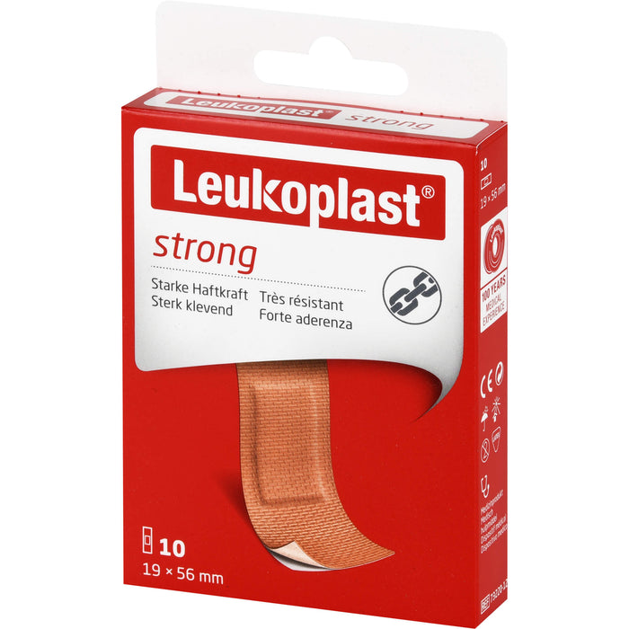 LEUKOPLAST STRONg 19X56MM, 10 St PFL