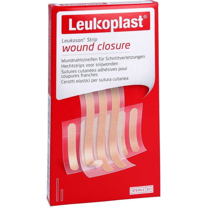 LEUKOPLAST LEUKOSAN STRIP STERIL 6X38MM 6X75MM, 9 St PFL