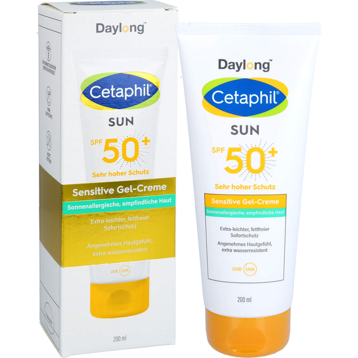 Cetaphil sun Daylong 50+ sensitive Gel-Creme, 200 ml Gel