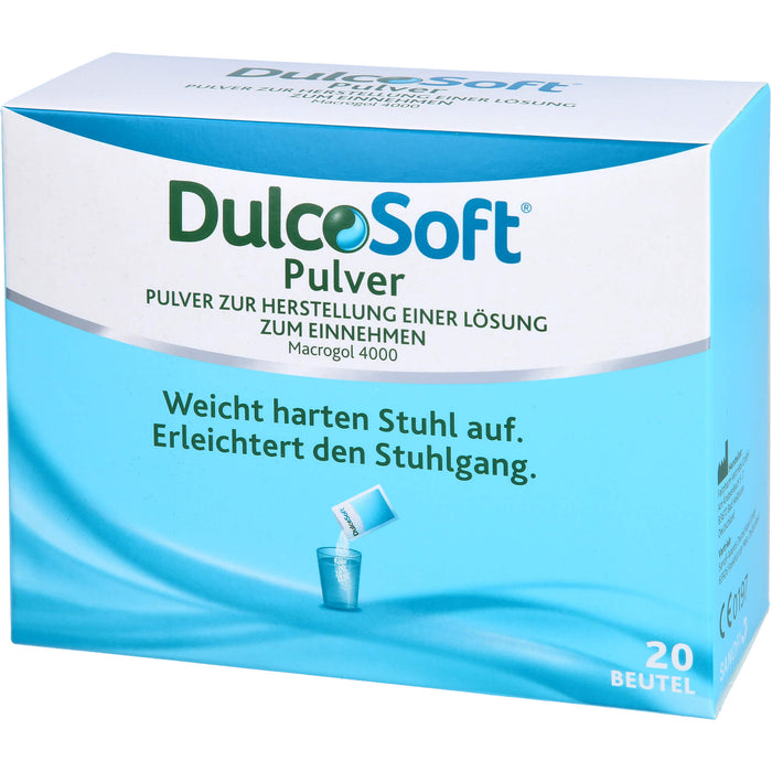 DulcoSoft Pulver mit Macrogol 4000 bei unregelmäßigem Stuhlgang und Verstopfung, 200 g Poudre