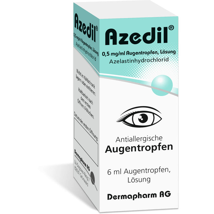 Azedil 0,5 mg/ml Augentropfen, Lösung, 6 ml ATR