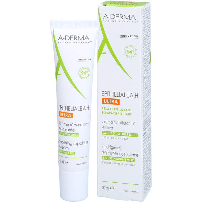 A-DERMA Epitheliale A.H Ultra beruhigende regenerierende Creme, 40 ml Cream