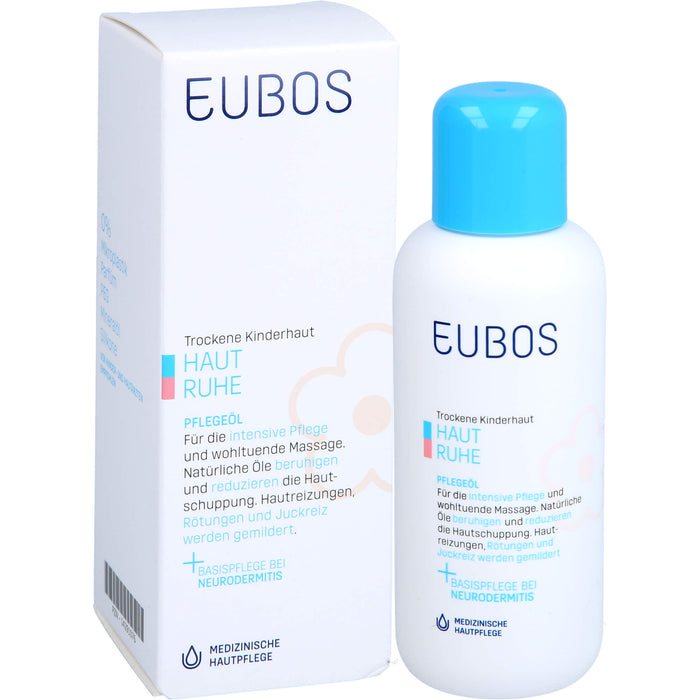 EUBOS KINDER Haut Ruhe Pflegeöl, 100 ml OEL