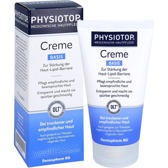 Physiotop Basis Creme zur Stärkung der Haut-Lipid-Barriere, 150 ml Cream