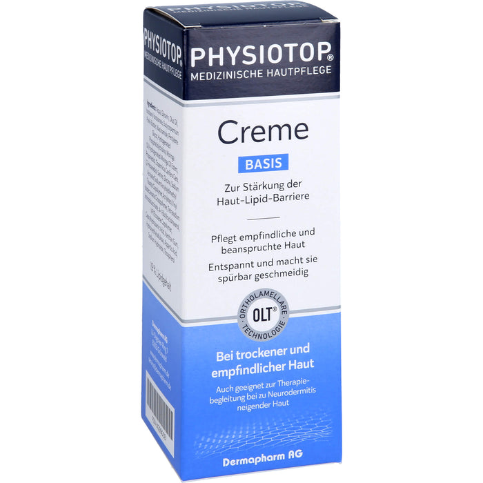 Physiotop Basis Creme zur Stärkung der Haut-Lipid-Barriere, 150 ml Cream