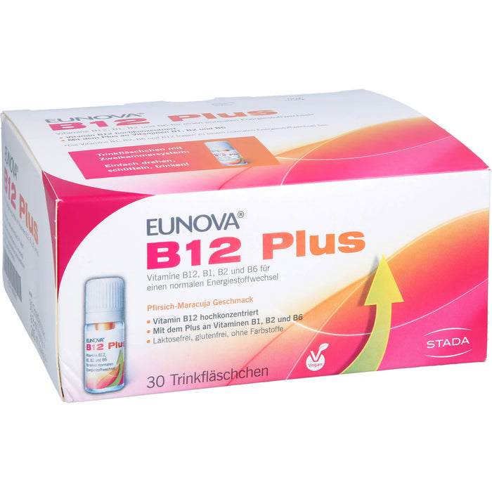 EUNOVA B12 Plus Trinkfläschchen, 30 pc Ampoules