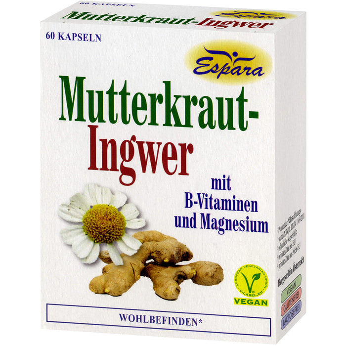 Mutterkraut-Ingwer, 60 St KAP