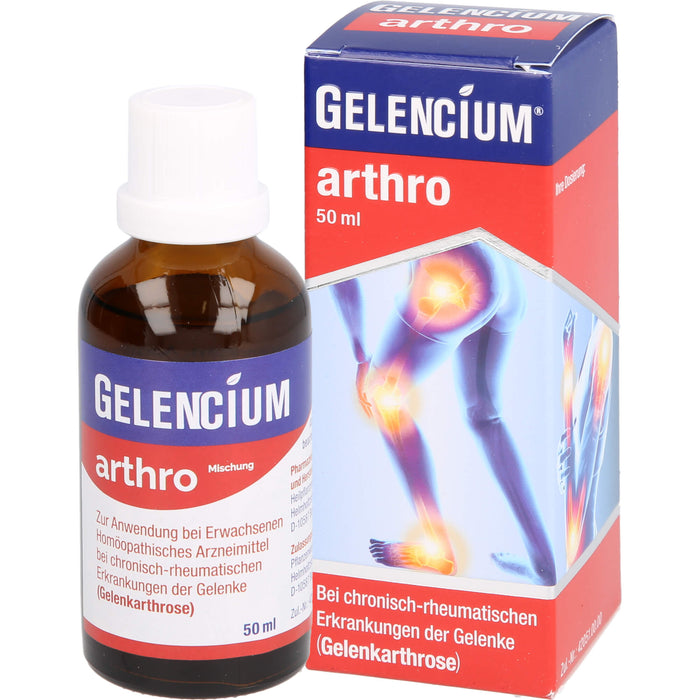 GELENCIUM arthro Mischung bei Gelenkarthrose, 50 ml Lösung