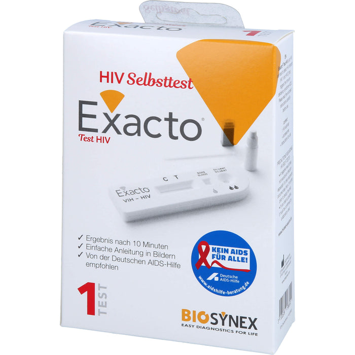 BIOSYNEX Exacto HIV Selbsttest, 1 pc Test