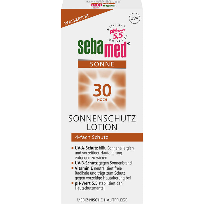 Sebamed Sonnenschutz Lotion LSF 30, 150 ml Lotion