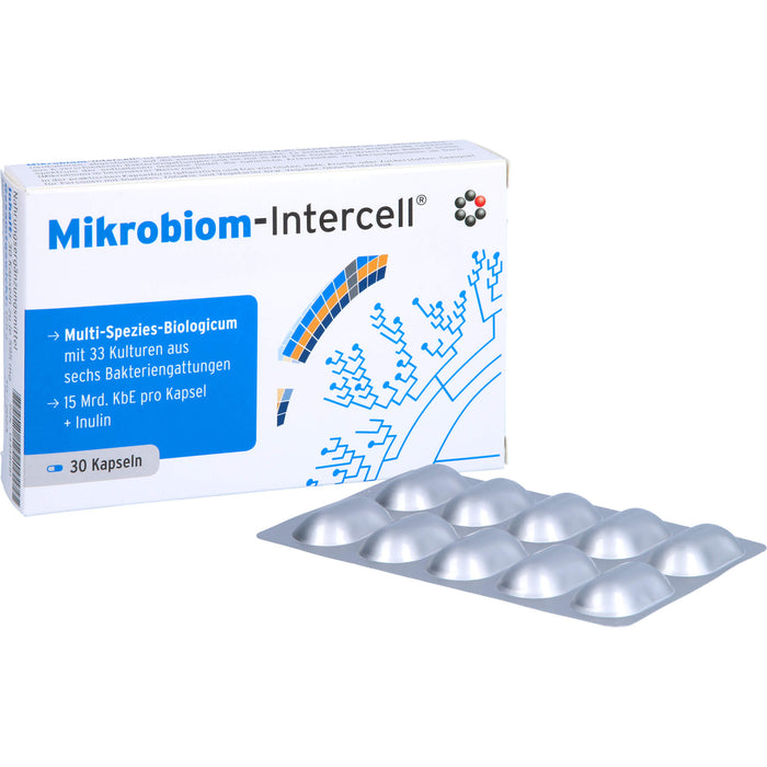 Mikrobiom-Intercell Kapseln, 30 pc Capsules