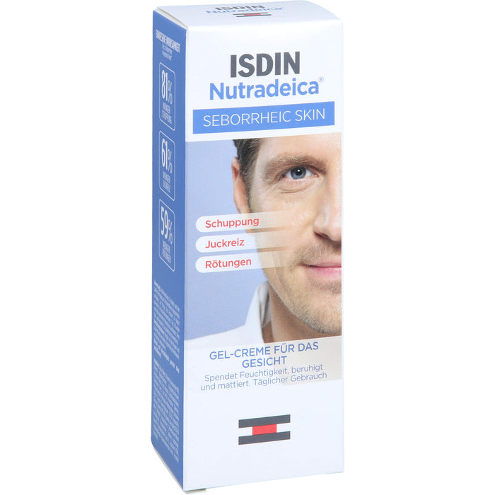 ISDIN Nutradeica Seborrheic Skin Gel-Creme für das Gesicht, 50 ml Cream