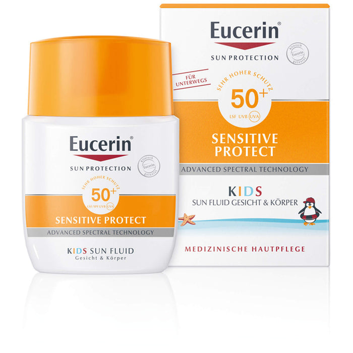 Eucerin Sensitive Protect LSF 50+ Kids Sun Fluid, 50 ml Lotion