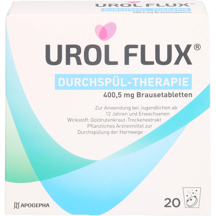 UROL FLUX Durchspül-Therapie Brausetabletten, 20 pc Tablettes