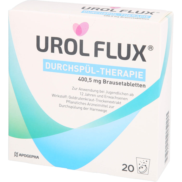 UROL FLUX Durchspül-Therapie Brausetabletten, 20 St. Tabletten