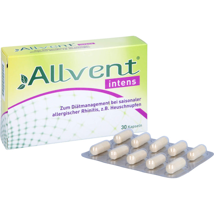 Allvent intens Kapseln bei saisonaler allergischer Rhinitis, 30 pc Capsules