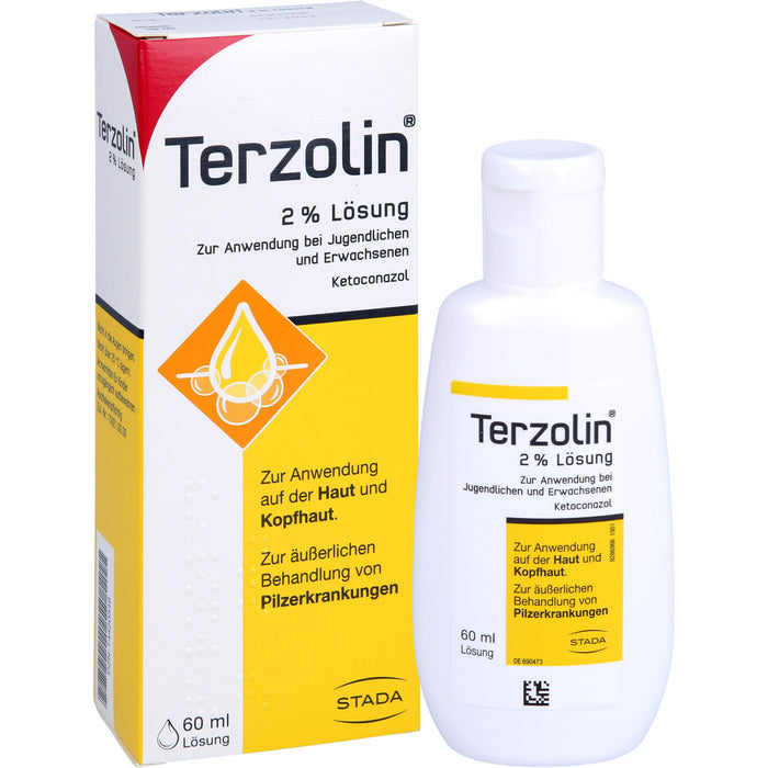 Terzolin 2% Lösung bei Pilzerkrankungen, 60 ml Lösung