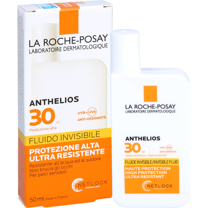 La Roche-Posay Anthelios Shaka Fluid LSF30 ultra-leicht für empfindliche Haut, 50 ml Lösung