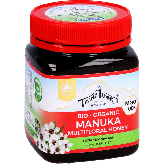 Bio Manuka Honig MGO 100+ TranzAlpine, 250 g