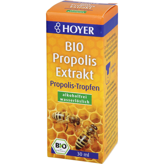 HOYER Propolis Extrakt BIO alkoholfrei wasserlösl., 30 ml TRO